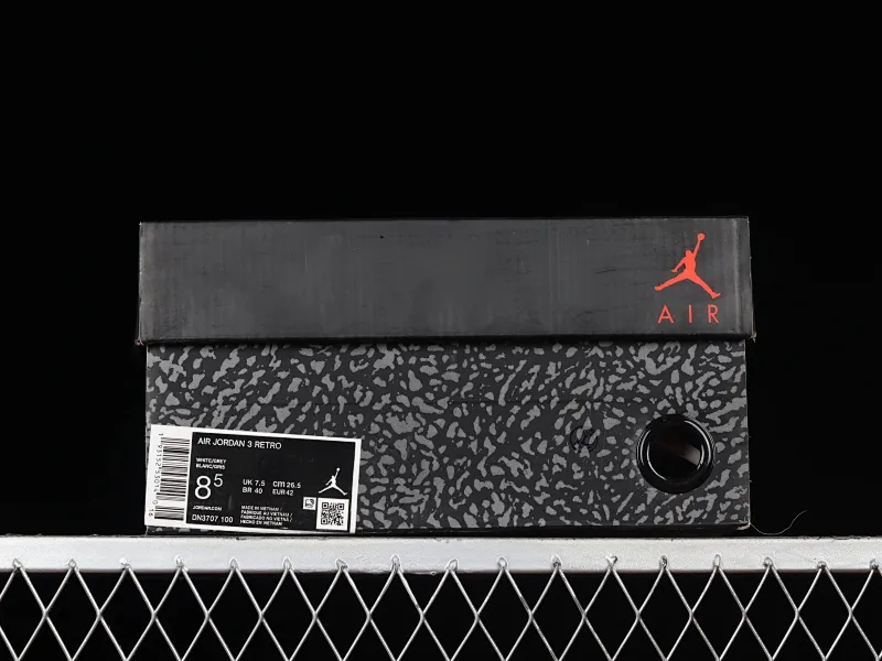 All categories Air Jordan Jordan series basketball shoes Air Jordan 3 Air Jordan 3 Retro "Fire Red" AJ3 Joe 3 new white cement DN3707-100